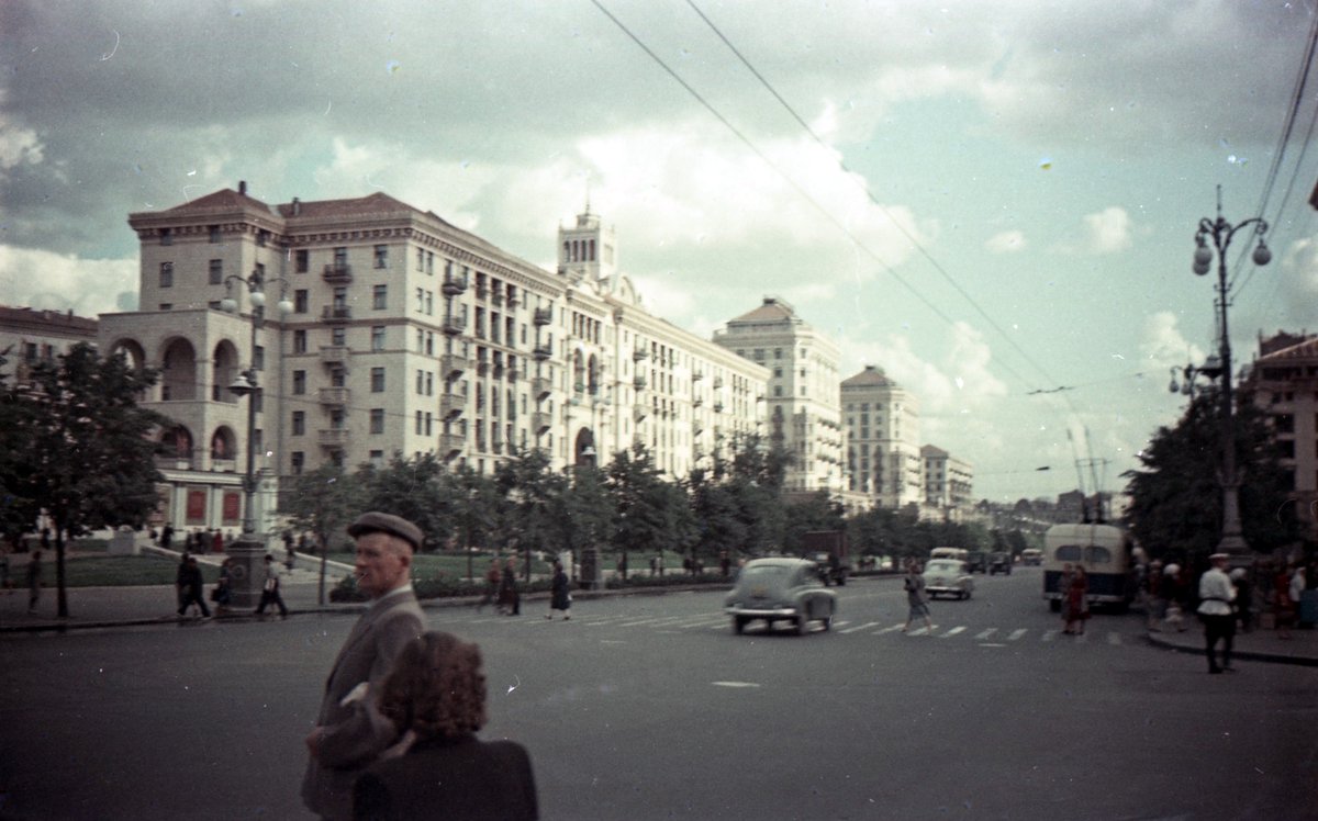 stevekyiv's tweet photo. 1956 рік. #Kyiv Київ. Хрещатик. https://t.co/3a4YCpkDFP
