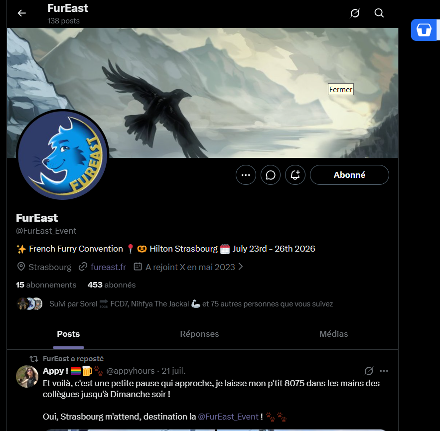 Furryvenir tweet picture