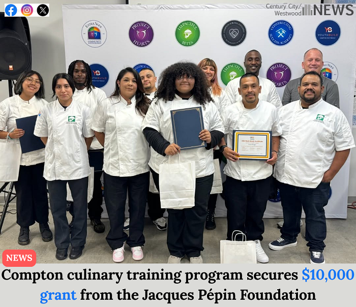 CCWNNews's tweet photo. Legendary chef's foundation selects Compton workforce initiative for Summer 2026 award.

https://t.co/dslnRd7ll3 https://t.co/QfoHxWRBr6