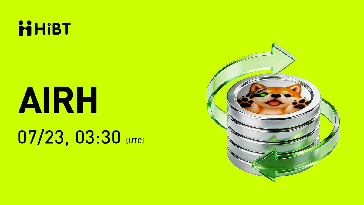 HibtAsia's tweet photo. 🚀 Các token được niêm yết hôm nay trên #Hibt

1️⃣ $AIRH (Artificial Inu)
⚖️ Giao dịch: https://t.co/OFsSpuegUO
🪧 Chi tiết: https://t.co/iIKVcn7V4L…

2️⃣ $AXTIB (AXT Tokenized bStocks)
⚖️ Giao dịch: https://t.co/xaWcIxqTX2…
🪧 Chi tiết: https://t.co/iIKVcn7V4L…

3️⃣ $CRWVB (CoreWeave Tokenized bStocks)
⚖️ Giao dịch: https://t.co/AmOFC20giZ…
🪧 Chi tiết: https://t.co/iIKVcn7V4L…

4️⃣ $INTWB (GraniteShares 2X Long INTC ETF Tokenized bStocks)
⚖️ Giao dịch: https://t.co/0d4gxUf7Sf…
🪧 Chi tiết: https://t.co/iIKVcn7V4L…

✏️Đăng ký tài khoản ngay: https://t.co/gTu7RvibcB