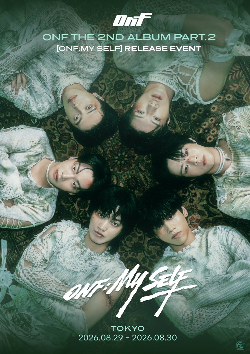 FCLIVE_official's tweet photo. [📣]
ONF THE 2ND ALBUM Part.2 [ONF:MY SELF] RELEASE EVENT IN JAPAN 詳細公開！

ミニライブやハイタッチ会、韓国式団体サイン会など盛りだくさんのイベントを開催✨️
ぜひ特別な時間を一緒に過ごしましょう！

🗓開催日程
2026年8月29日(土)・8月30日(日)
1部 14:00 開始予定
2部 18:00 開始予定
 
📍会場：iBIG HALL

🛒事前販売開始
7月24日(金)12:00〜8月2日(日)23:59

詳細はこちら
🔗https://t.co/0zt653WM79

#ONF #온앤오프 #オンエンオフ
@ONF_offcl @ONFoffcl_JP