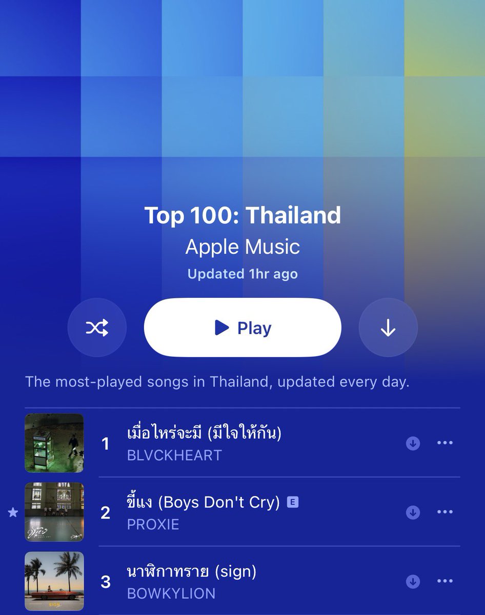 chom_promise's tweet photo. Apple Music Top 100 ⏳ พี่โบกี้ ยอมให้น้องแง แซงแล้วหรออออ 😍

ดีใจด้วยนะค้าบบ new peak on this chart เย้! https://t.co/2ftwuvvrR1