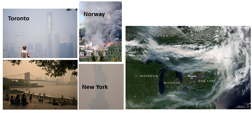 ZTFGuide's tweet photo. ZetaTalk Newsletter for Sunday July 26, 2026  🧵

Judgement by Fire

A vast swath of Canada above the Seaway has blanketed Wisconsin to New England with smoke, yet no cause is cited. The Bible and other religious texts refer to the first judgement day being by water with a prophecy that the second judgement day will be by fire.

This phrase references 2 Peter 3:5-7 in the Bible. It contrasts two global judgments: the past deluge of Noah's flood (destroyed by water) and the prophesied future day of judgment. Nibiru’s passage occurs every 3,600 years and caused the Great Flood and we are months away from the next passage pf Nibiru in February 2027 – the prophesied day of judgement by fire. The Zetas have likewise gone on record saying “all forests will burn” during this year, and detail how and why.

Malachi 4:1
For behold, the day is coming, burning like a furnace, when all the arrogant and every evildoer will be stubble; the day is coming when I will set them ablaze,” says the LORD of Hosts. “Not a root or branch will be left to them.

Isaiah 66:15-16
For behold, the LORD will come with fire—His chariots are like a whirlwind—to execute His anger with fury and His rebuke with flames of fire.   For by fire and by His sword, the LORD will execute judgment on all flesh, and many will be slain by the LORD.

ZetaTalk Prediction 7/15/1995
The cataclysms come with geological upheavals volcanic eruptions, some parts of the Earth heating up to fiery temperatures, and in some cases fire storms from the sky. These fire storms are caused by reactions of atmospheric gasses to the turmoil going on. Petrocarbons are in essence created, due to the flashes of lightning and intense heat due to passage over open volcanoes, and these petrocarbons rain down, afire, at times.

With the atmosphere scattered, chemicals in the comet's tail similar to your petrol chemicals do not flash in a quick consummation into water and carbon dioxide, but descend close to the surface of the Earth before bursting into flame. A fire storm, killing all beneath it. All this has been reported in ancient times, as humans observed accompaniments to the cataclysms. This type of activity sets forests afire. Where vegetation regrows, from seeds and roots, many areas will nevertheless be denuded of vegetation for some time.
EOZT

ZetaTalk Prediction 2010
It is known by man that the New Madrid Fault line runs beyond the immediate area of New Madrid. When we stated that "Chicago will rupture and adjust" and "Ohio will be pulled in places" this should not be news to man. The New Madrid runs up along the Seaway, to the mouth of the Seaway, and thus will rupture any land it passes through. Plot its course and consider that more than the fault line itself will be disrupted. Rock detached from its former connections is free to react to the dominant theme in the area.

If rock was held down, formerly, it can bounce up. If rock was held back, it is free to spring forward. And adjustment in rock strata means that loose soil will sink or heave. This most certainly can affect a broader area than just the fault line. We have stated that Ohio will be affected most in this regard. These matters are related to the rock strata, which bonds or breaks, as we have stated. There is a natural break in the rock strata holding Ohio, along the Ohio River and into its headwaters, as can be seen.

Why should Chicago be affected? There is a natural break in the rock strata between the New Madrid and Chicago also, a weakness, which will rupture with the New Madrid. When the Seaway pulls apart there will be a drop in support formerly present during rock attachments. Chicago has long been predicted, by ourselves and others, to be devastated. Much of the infrastructure will rupture, causing buildings to crumble and freeways to be worthless and irreparable. One need only follow the geology of the region, to predict what will happen.

(Continued in the Comments)