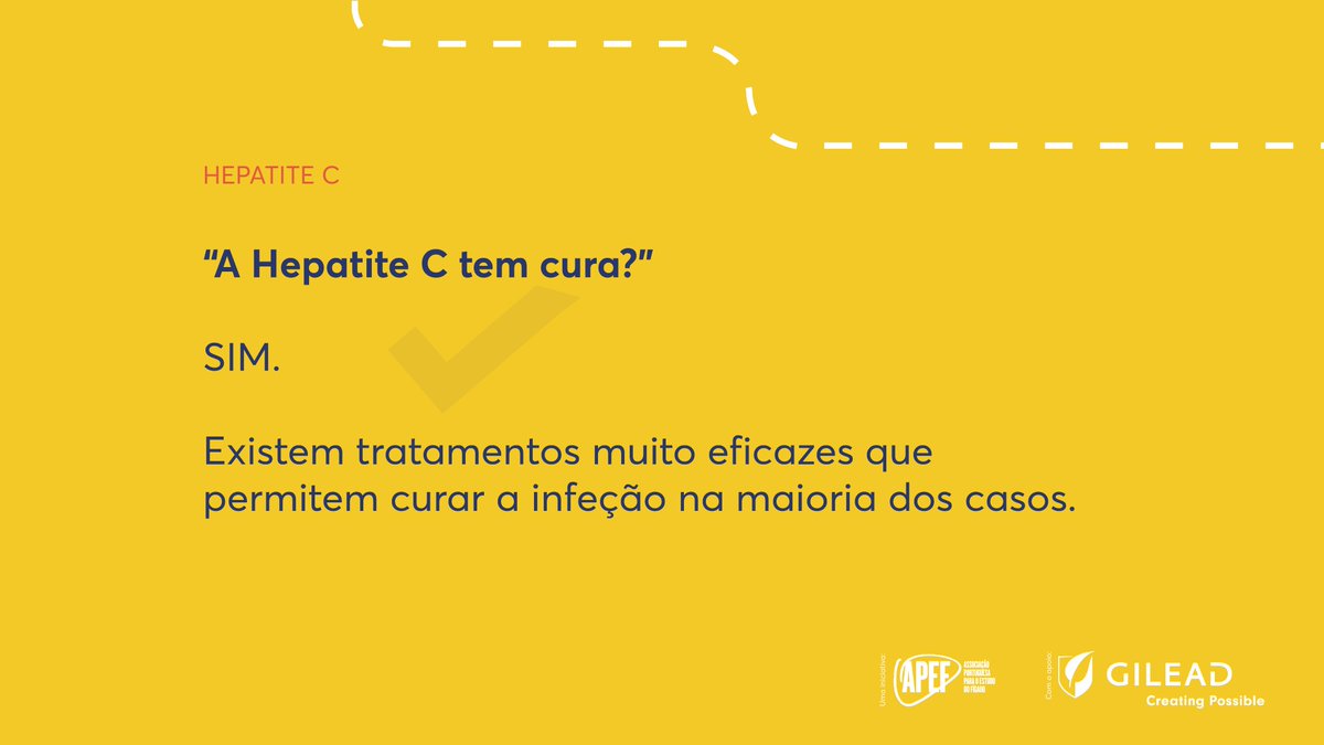 apef_figado's tweet photo. A Hepatite C é uma infeção do fígado que pode evoluir de forma silenciosa, mas atualmente é importante saber que existe diagnóstico e tratamento eficaz.
O conhecimento e o rastreio são fundamentais para o diagnóstico precoce e o acesso atempado ao tratamento.⏳💪
#APEF https://t.co/MyKUtkA1AI