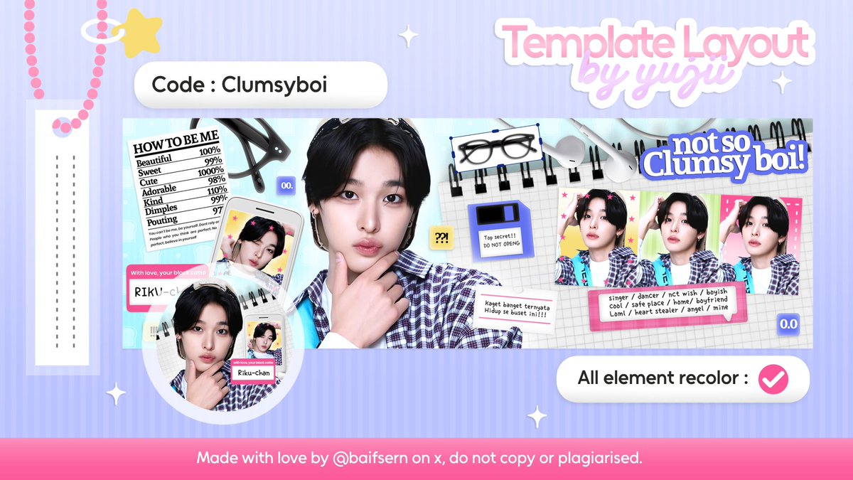 baifsern's tweet photo. Help repost .. thank you 🍎

Tersedia 6 karya manis ( template layout ) dibawah ini untuk di jemput jam 19.00 malam ini, boleh via dm atau wabis di bio aku ya, $ ada di alt

* Avail DP/ Fullpay
* Recolor : ✅

Jangan lupa read tnc nya yaa #bealanja https://t.co/o9hiQaUM8R