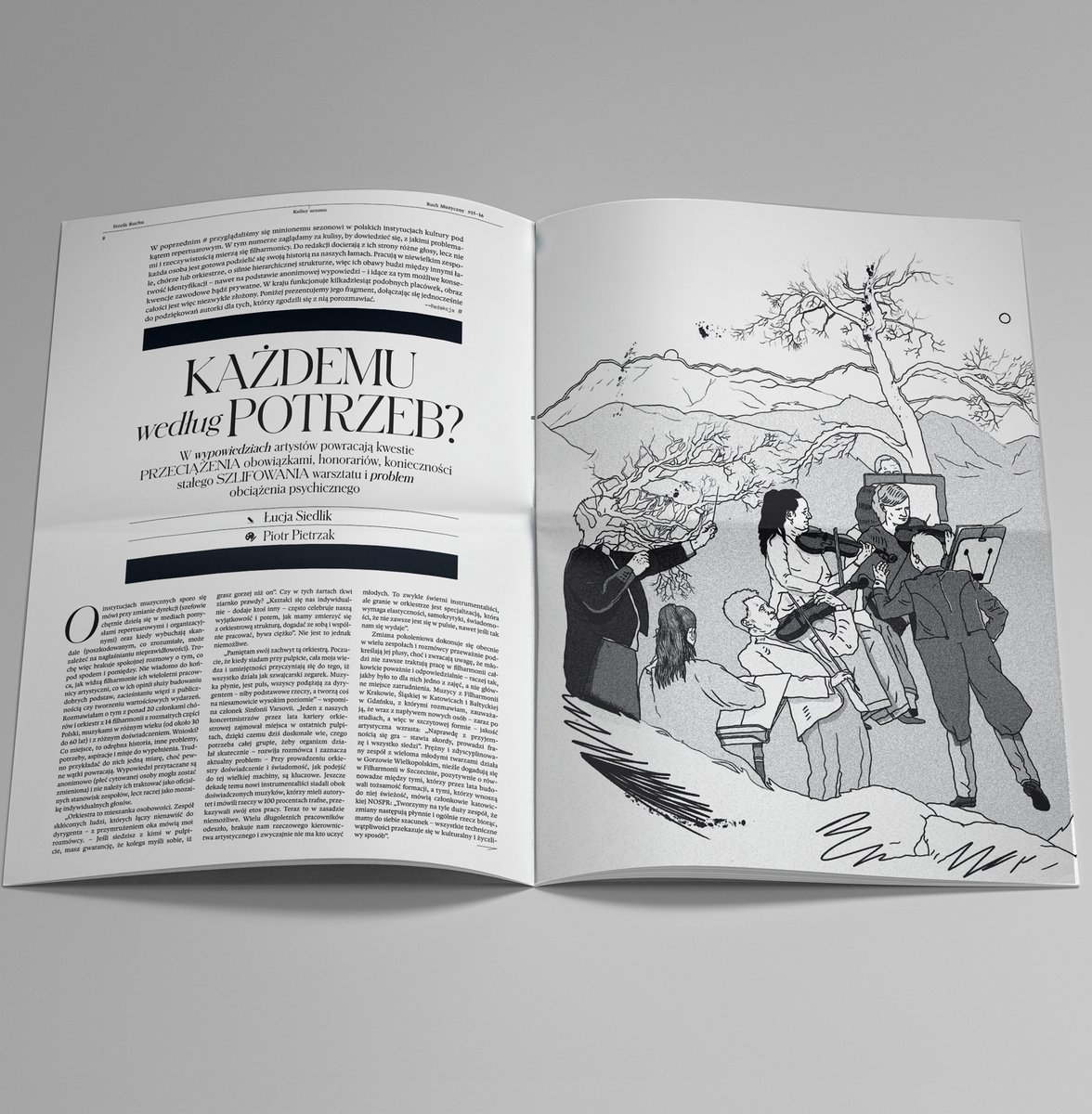 RuchMuzyczny's tweet photo. 📰 Już jest! Nowy numer Ruchu Muzycznego – dostępny w wersji papierowej oraz w wersji elektronicznej w formatach #PDF, #EPUB, #MOBI w księgarni @PWMedition
🗞️📲 https://t.co/VpAT2Xg1uN https://t.co/8W2d0GysiP