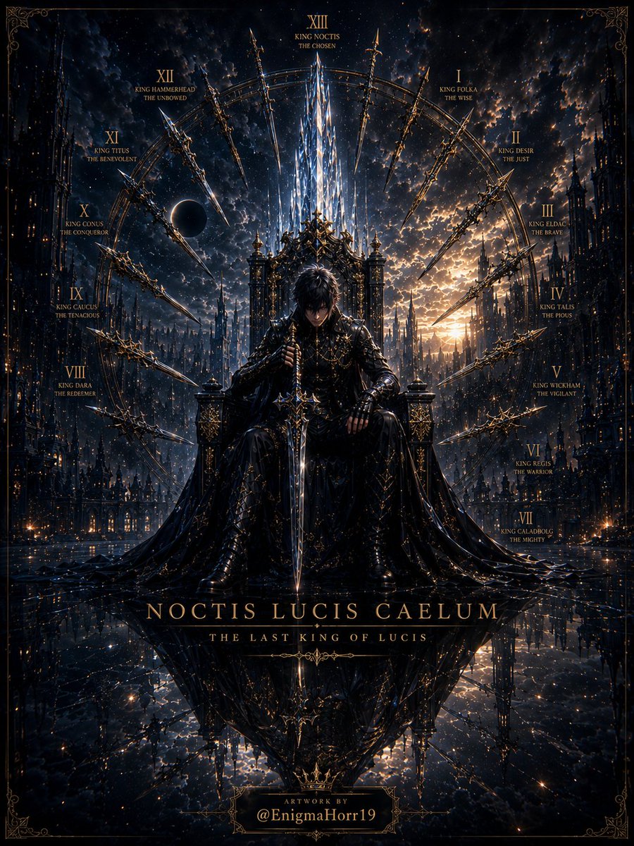 EnigmaHorr19's tweet photo. The Legacy of Lucis
#FanArt
#FF15
#FinalFantasyXV https://t.co/K4HJFYMpyE