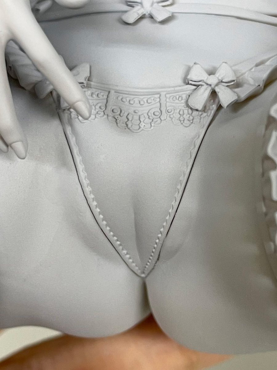 native_info_2's tweet photo. メリー形状T1サンプルのパンツ！レース部分の繊細な意匠もきちんと再現されていますよ( ᴗ͈ˬᴗ͈)ഒ https://t.co/xkMOeQV1Ai