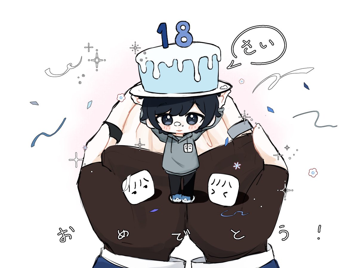 mmun_ii's tweet photo. 🎉

#そらるの絵
#そらる18周年 https://t.co/EirdlafN87