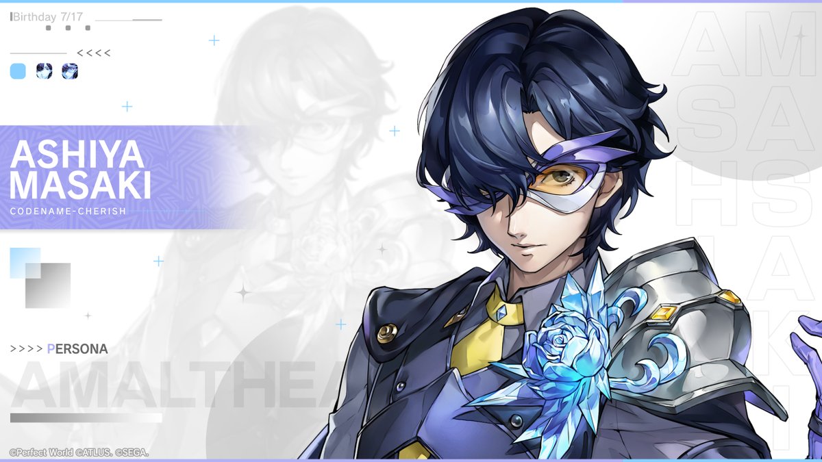 P5X_Official_JP's tweet photo. ／
第1回『P5X』キャラクター人気投票
スペシャル壁紙配布！🏆
＼

人気投票で「第12位」にランクインした
芦谷 真咲（コードネーム：チェリッシュ）の壁紙をプレゼント💐

さらに、真咲担当のライターからのコメントも公開✨️
ぜひ壁紙とあわせてチェックしてください📱

#P5XJP #P5X人気投票 #芦谷真咲