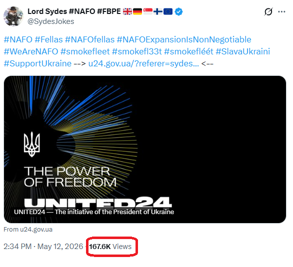 Lord Sydes #NAFO #FBPE 🇬🇧🇩🇪🇸🇬🇫🇮🇪🇺 tweet media