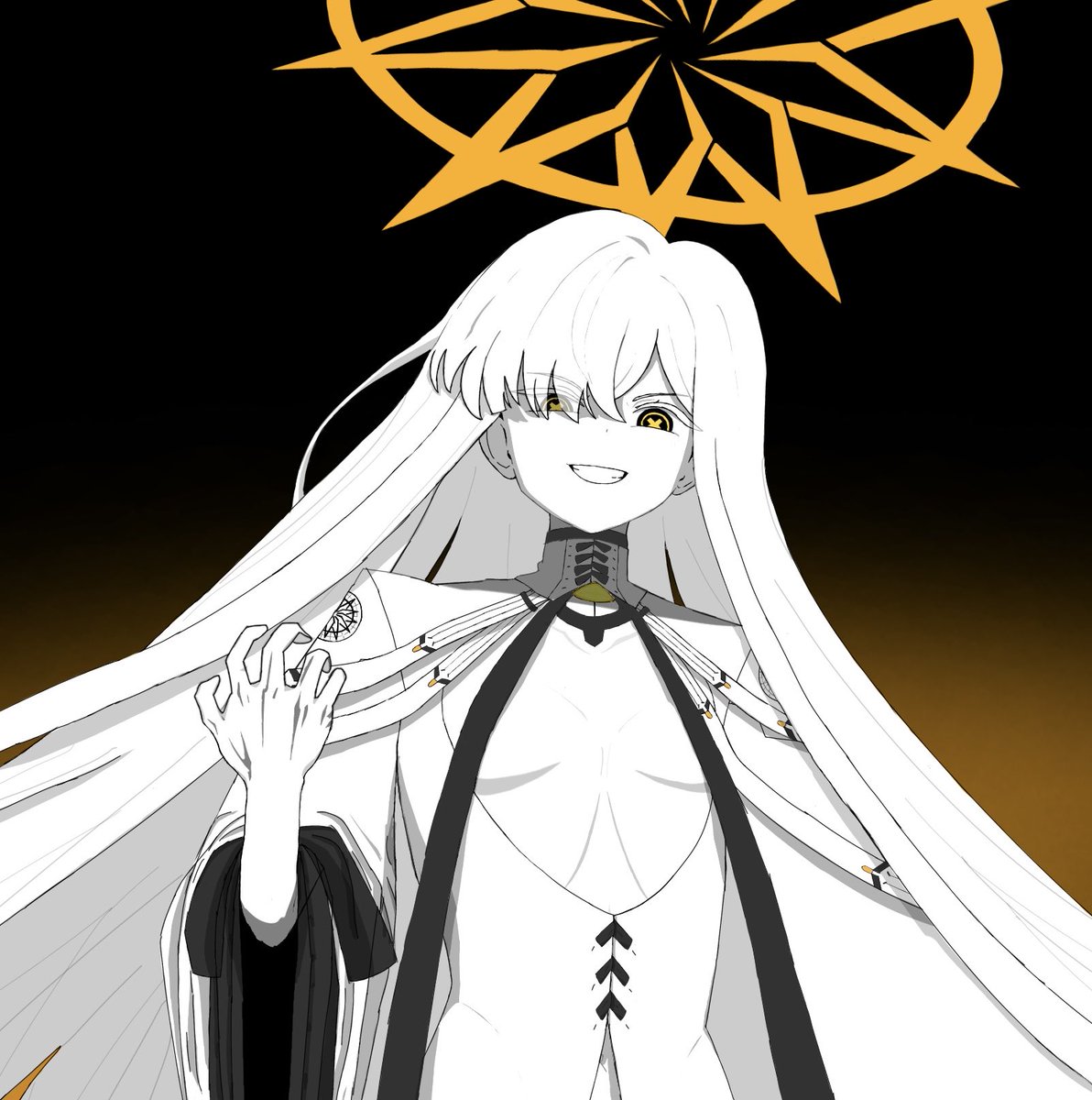 Ri64ai's tweet photo. 私は''為った''
 #ブルアカ https://t.co/UFeyTzXcip