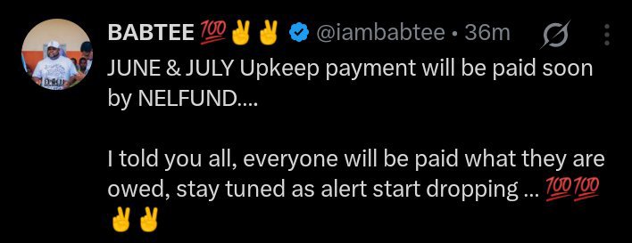 FemiSam27's tweet photo. Nelfund 🔥🔥🔥🔥🔥🔥@iambabtee @UnilorinNGR @Nelfund https://t.co/GRKeQmlRF1