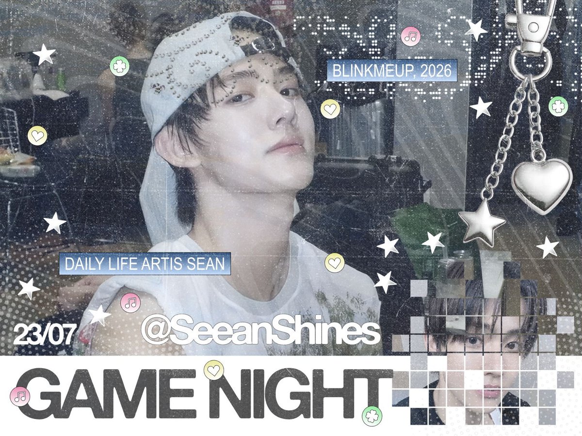 SeeanShines's tweet photo. 𝘿𝘼𝙄𝙇𝙔 𝙇𝙄𝙁𝙀 𝘼𝙍𝙏𝙄𝙎 𝙎𝙀𝘼𝙉
GAME DAHSYAT MENUNGGU ANDA DI JAM 19.30 WIB, BERSIAPLAH ‼️‼️ https://t.co/0QtcOeq72d