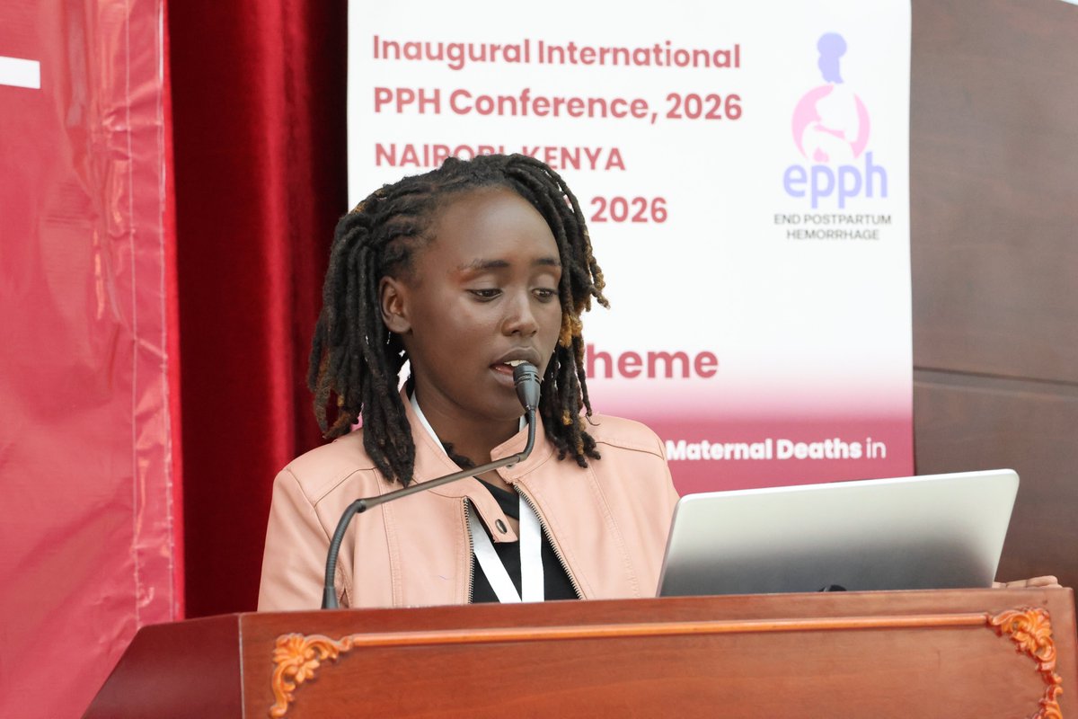 endPPH's tweet photo. 🏘️ Communities at the Heart of Safer Motherhood

At the Inaugural PPH Conference 2026, Domorita H. highlighted the impact of community-based Sexual and Reproductive Health and Rights (SRHR) advocacy in improving maternal health awareness and increasing referral uptake in West Pokot County, Kenya.

The presentation demonstrated how empowering communities with knowledge, engaging local stakeholders, and strengthening referral pathways can help women access skilled maternal care at the right time. It reinforced that informed communities are essential partners in preventing postpartum haemorrhage and reducing preventable maternal deaths.

When communities are empowered, mothers are protected—and together, we can build a future where every woman has access to safe, timely, and quality maternal healthcare.

#InauguralPPHConference #ENDPPH #STOPTHEBLEEDSAVETHEMOTHER #TOGETHERTOENDPPH #NoMotherShouldDieGivingBirth