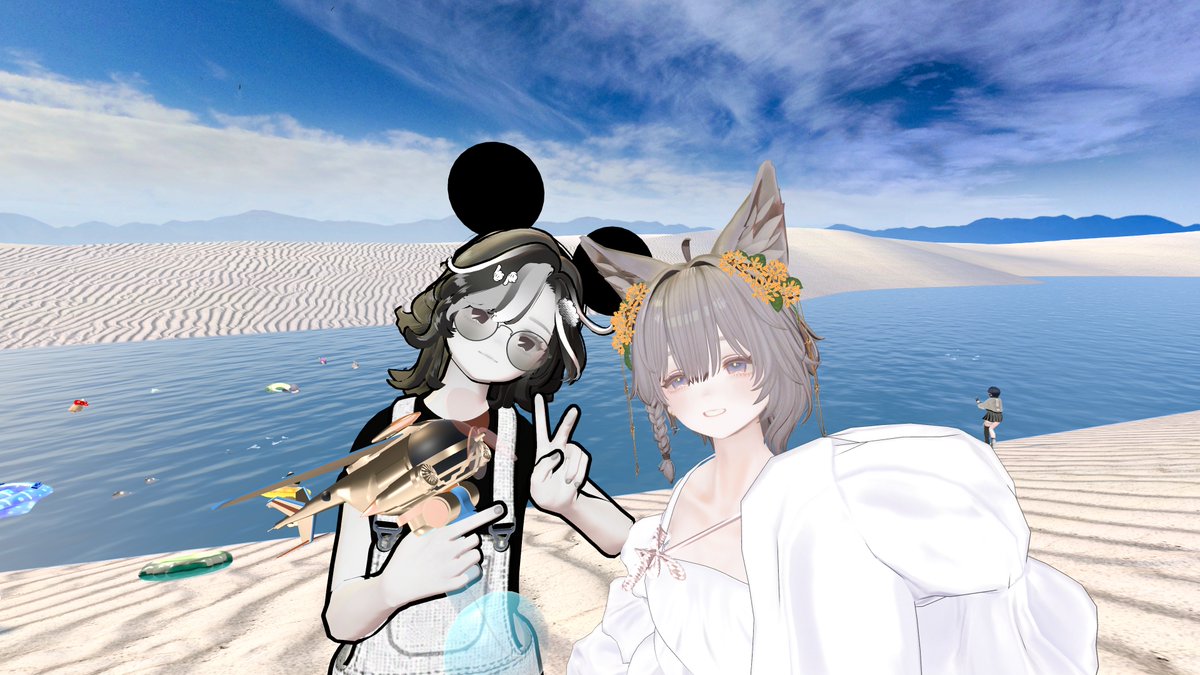 miralis_vrc's tweet photo. 今週2回目の #VRC世界旅行 はEXの水に関する絶景スポット巡り～いろんなフレンドと巡れて楽しかった～ https://t.co/aEhV18wLkL