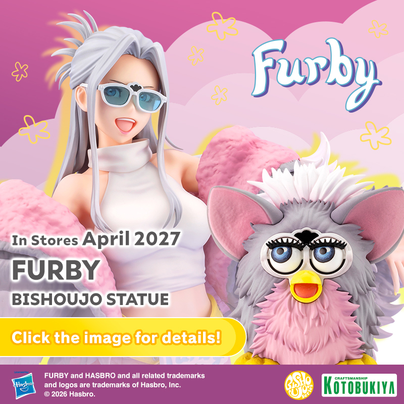 kotobukiyas's tweet photo. 💖PRE-ORDERS OPEN💖
After more than 20 years, Hasbro's popular toy Furby makes a surprise appearance in the BISHOUJO series!
Pre-order now to guarantee its arrival!:dash: