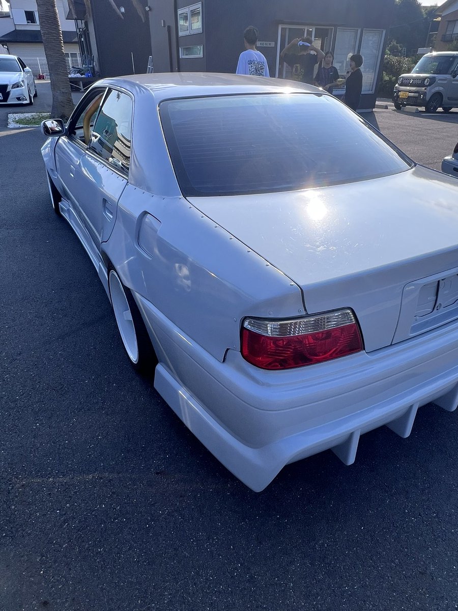 Bellwood_jpn's tweet photo. jzx100 チェイサー売ります！
車検なし現状販売エンジン実働11万キロちょい。ATツアラーのミッション載せ替えになります！即ドリ👌340万コミコミ💨
今月限定金額ね！！！
広めてもらえると嬉しいです☺️
じゃんじゃんDMください！

#車売ります #即ドリ売ります https://t.co/AiqYMDwBvh