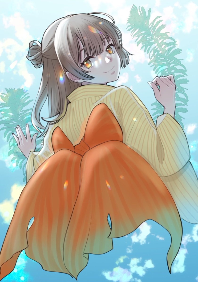 moka_pechi005's tweet photo. 金魚🐠👘
加筆してネップリに登録しました！ https://t.co/RqS1fCqHPa
