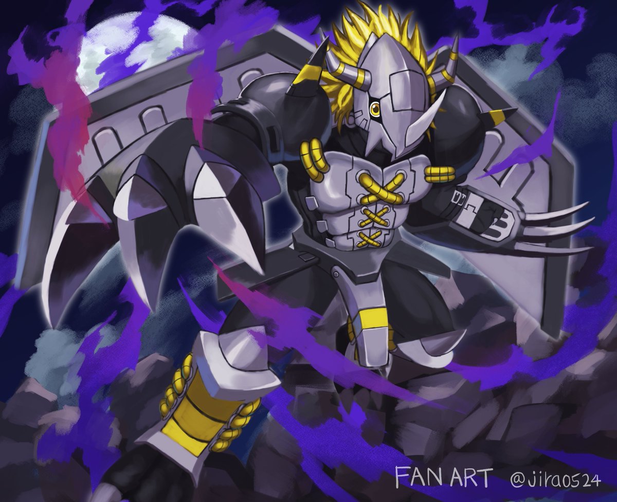 jira0524's tweet photo. ブラックウォーグレイモン https://t.co/tFQTjY69bV
