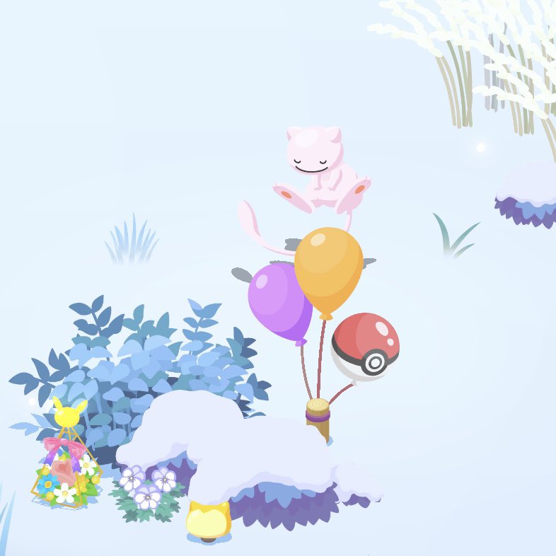 BmJgD0UnI070303's tweet photo. #ポケスリ3周年をみんなで 
ミュウ寝可愛いすぎ🩷 https://t.co/MeGnU77Bx1
