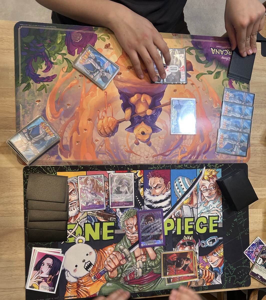 COLLECT_shunkou's tweet photo. 📸📸📸コレクトウォッチング📸📸📸

18時30分から開催している
ワンピースカードゲーム オリパ争奪戦
の様子です👀✨

この大会は勝ち負け関係なく楽しめますので是非参加してみませんか💪

皆様のご参加をお待ちしております✨️（しゅーちゃん） https://t.co/xyJHk5nNn8