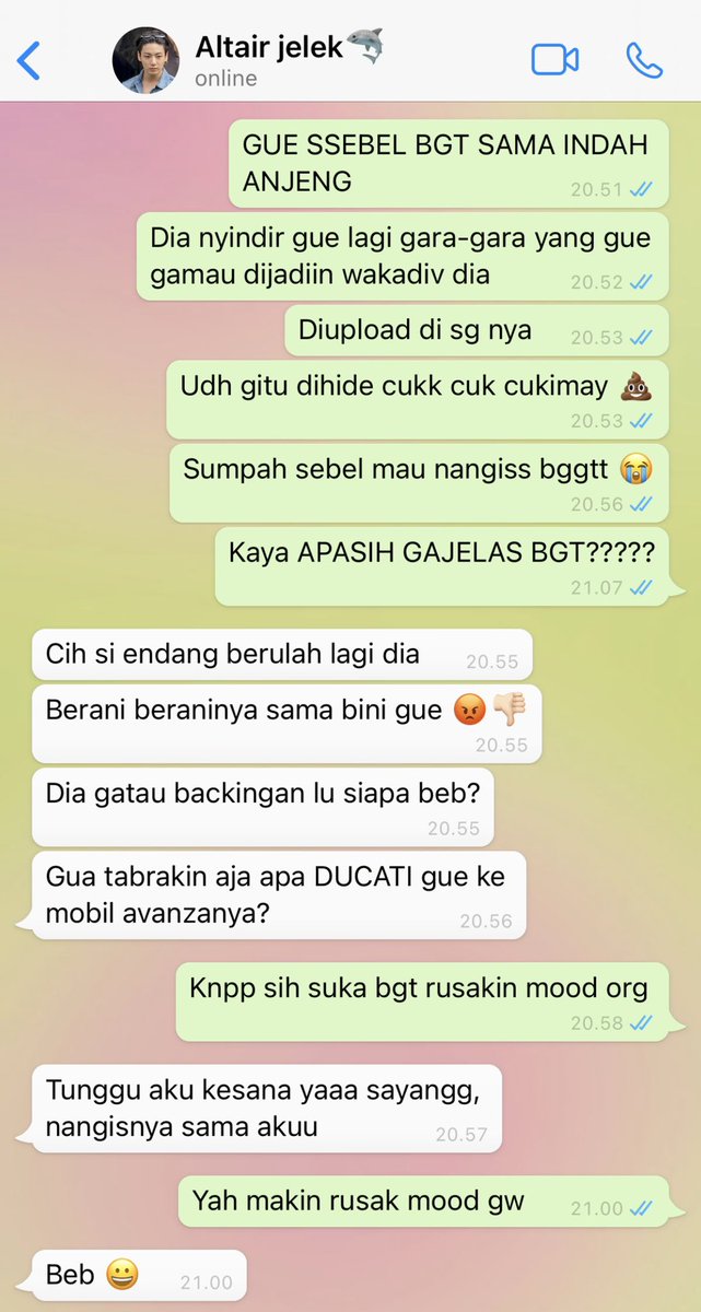 koomimama's tweet photo. Jikook/Kookmin one tweet Au

Part 3 
Daily chat pacaran bertahun tahun Altair &amp; Mimara https://t.co/YnrGbDOudf