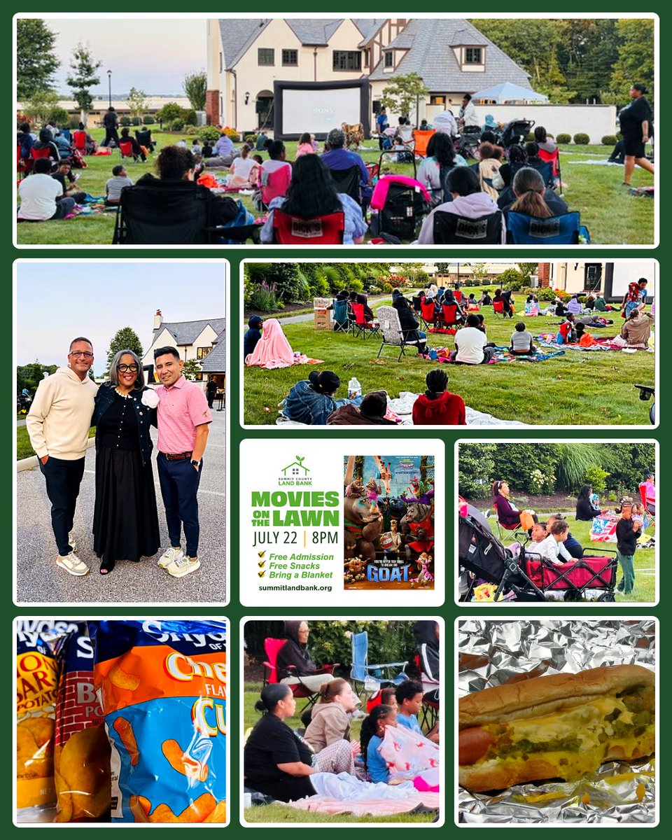 SummitLandBank's tweet photo. Thank you to everyone who joined us for an evening of community, refreshments and a movie under the stars. We loved seeing families and neighbors come together, relax and enjoy the night.
#SummitCounty #StrengtheningNeighborhoods #MovieOnTheLawn https://t.co/5DiDXLiNcC
