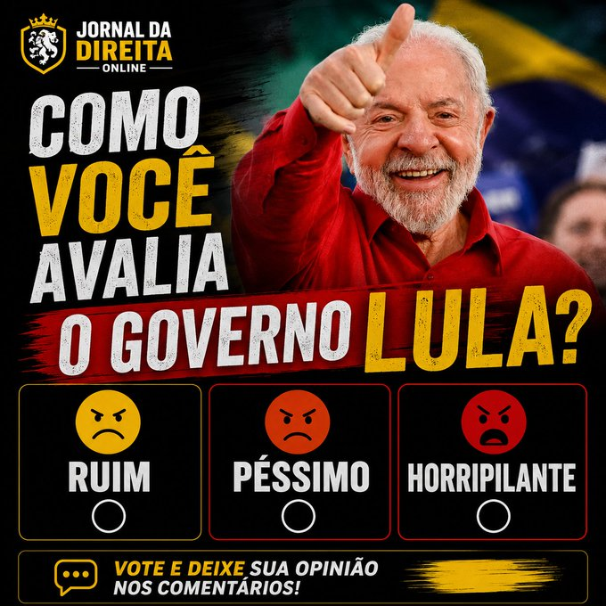JornalBrasilOn2's tweet photo. Deixe sua opinião ! https://t.co/qy63K1sHRc