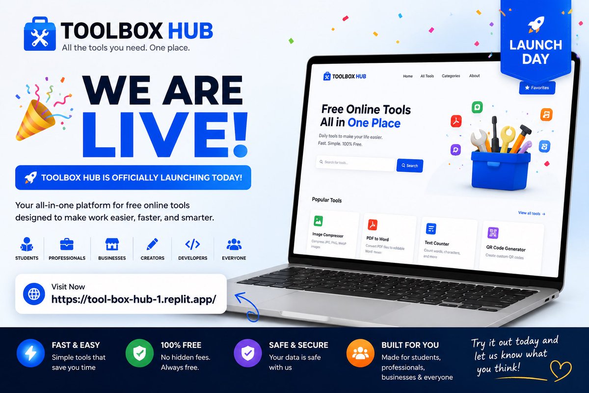 ToolboxHub's tweet photo. https://t.co/KLej59lXov