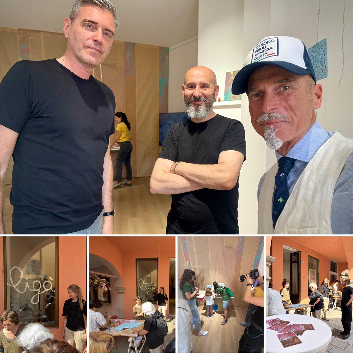 OretiFabrizio's tweet photo. 🌠 A #GORIZIA CON L’ACCADEMIA DELLE BELLE ARTI DI #VENEZIA 𝐌𝐄𝐌𝐎𝐑𝐈𝐀 • 𝐂𝐎𝐌𝐔𝐍𝐈𝐓𝐀̀ 🖼️ 
@il_piccolo @TgrRaiFVG @iMagazineTwit @diariodigorizia @Ansa_Fvg @IlFriuli @ilgoriziano @Gorizia_News @Telefriuli1 @Telequattro @euroregionenews @puntozerofm @primorskiD @Noviglas https://t.co/bVaVhJrMHD