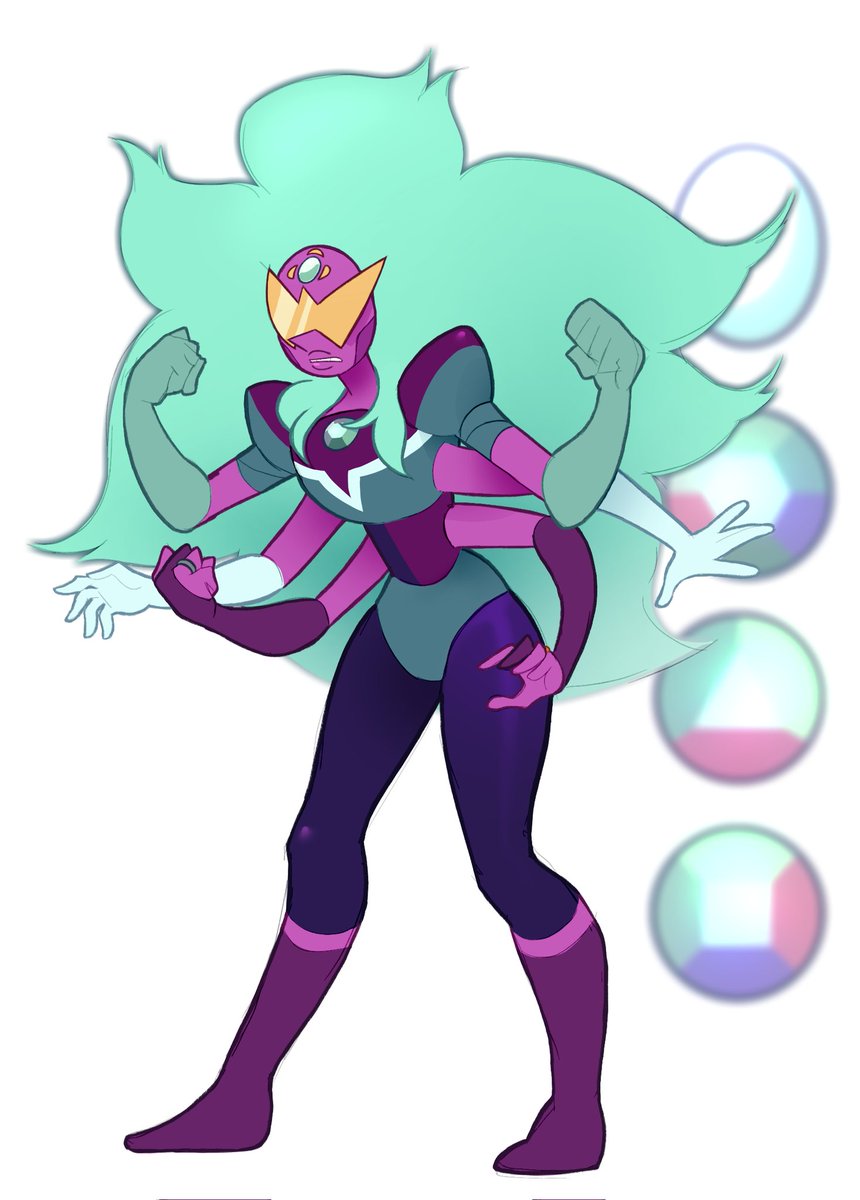 Melatoniay's tweet photo. #stevenuniverse 
#alexandrite https://t.co/DnQIEwhoir