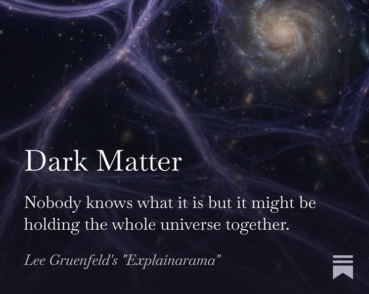 leegruenfeld's tweet photo. Read about "dark matter" in my newest Substack.

https://t.co/36a6S15Kdl https://t.co/5Jb9dB9jqt
