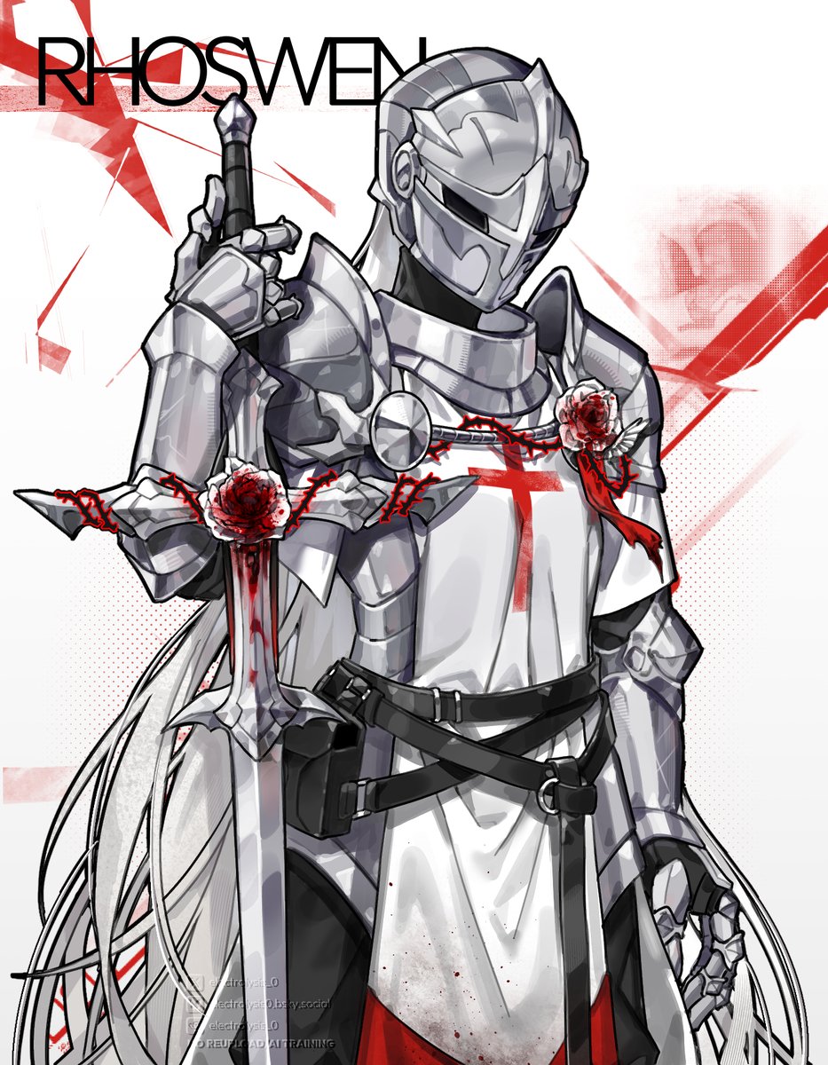 electrolysis_0's tweet photo. #OC Rhoswen the Crusader https://t.co/SvlB3VYrwx