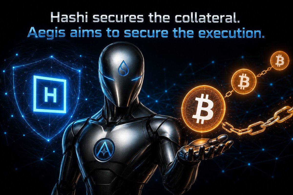 EdCriptoFi's tweet photo. Security shouldn’t stop at the protocol layer.

Hashi introduces the Guardian Layer to protect Bitcoin-backed collateral on Sui.

At Aegis, we’re exploring the next layer: protecting the agents and applications interacting with that infrastructure.

As autonomous finance grows, security must extend beyond assets to include:

• Agent verification
• Policy enforcement
• Transaction validation
• Risk monitoring
• Onchain audit trails

Hashi secures the collateral.
Aegis aims to secure the execution.
That’s how institutional-grade autonomous finance gets built on @SuiNetwork.

#Sui #BTCFi #AIAgents #DeFi #Security
