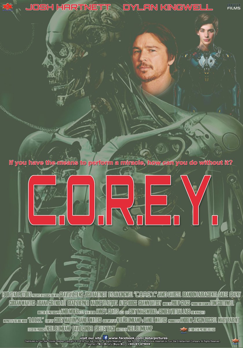 4StarPictures's tweet photo. If you have the means to perform a miracle, how can you do without it?

C.O.R.E.Y.

🎶 Human - Christina Perri.
Available on every Music Platforms.

This work is a figment of imagination. It is not based on profit or with the intent to harm anyone.
#fanart #fanfiction #fancasting https://t.co/JSMWRqEMX9