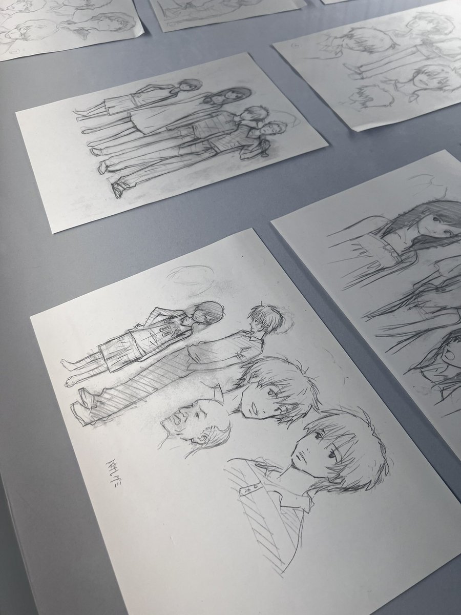 cafe_0218's tweet photo. 細田守展❣️
原画最高すぎた https://t.co/jbVFKyj7z6