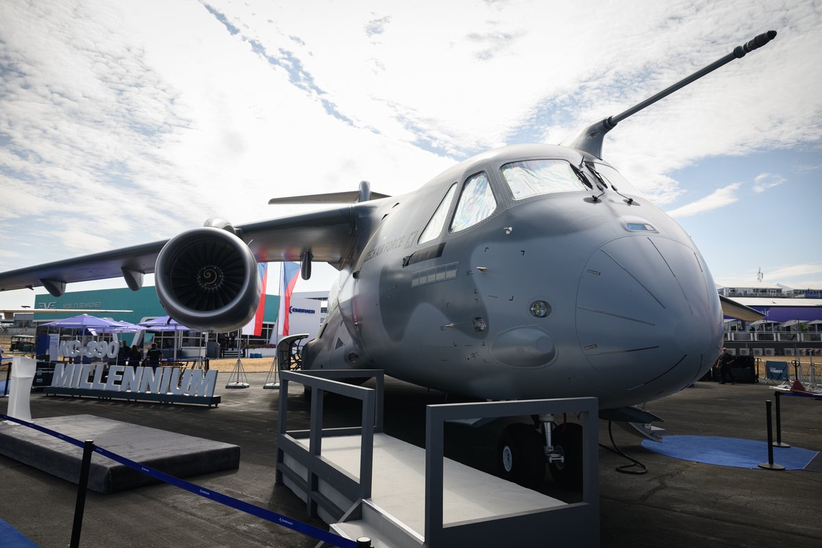 Embraer tweet media