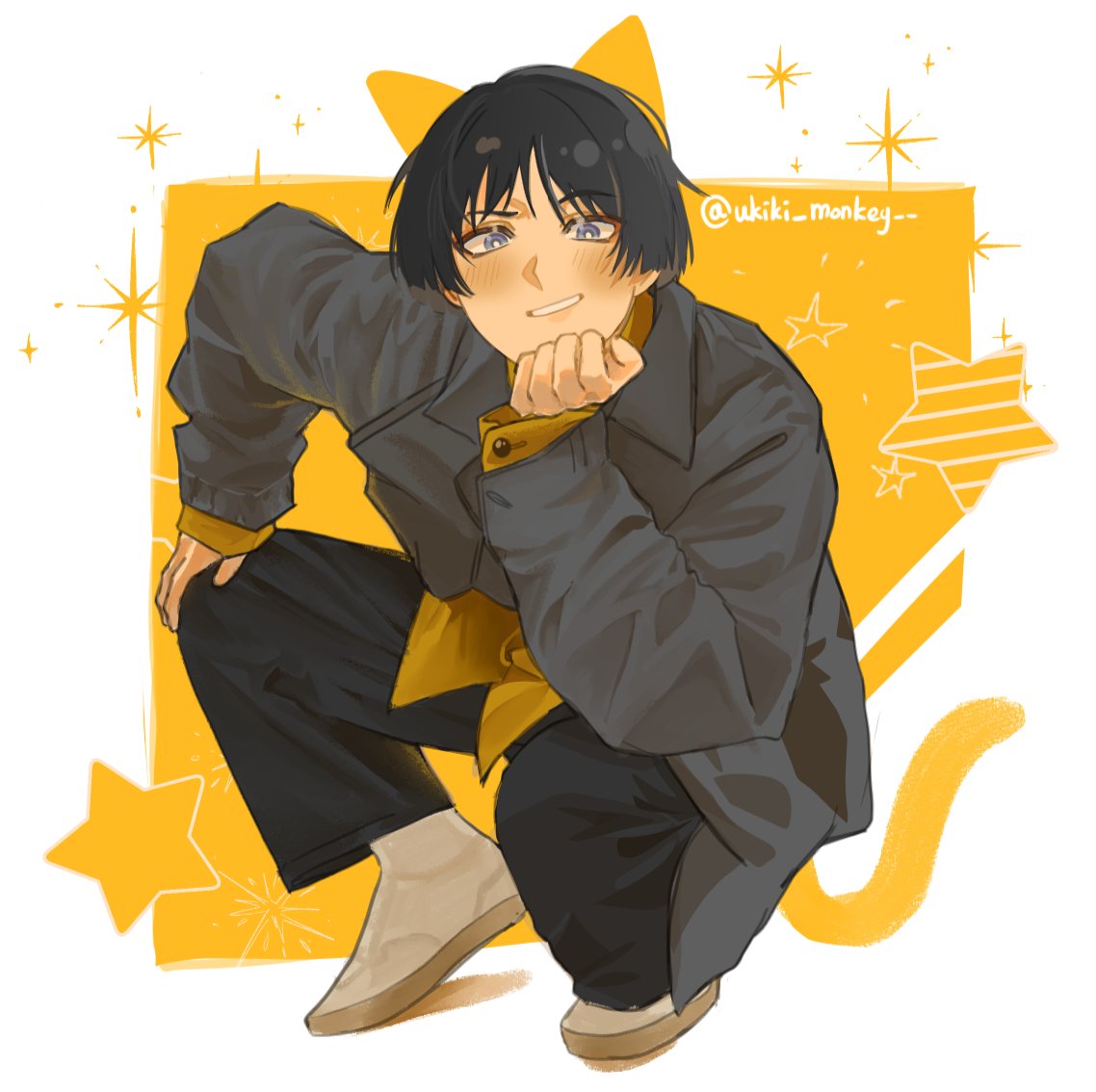 ukiki_monkey__'s tweet photo. Oh? Blushing already? How adorable...
#wanderer https://t.co/L85g32V086
