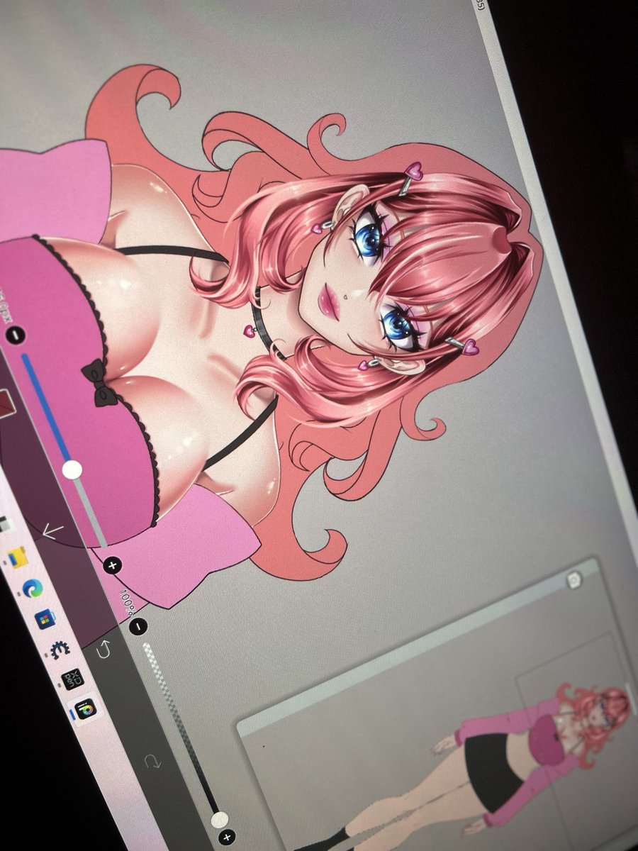 AnastasiaAL_art's tweet photo. Taking small steps to render the model 🤗🥹
#vtuber #2dlive #oc #wip #vtub https://t.co/LLNCNmkZZp