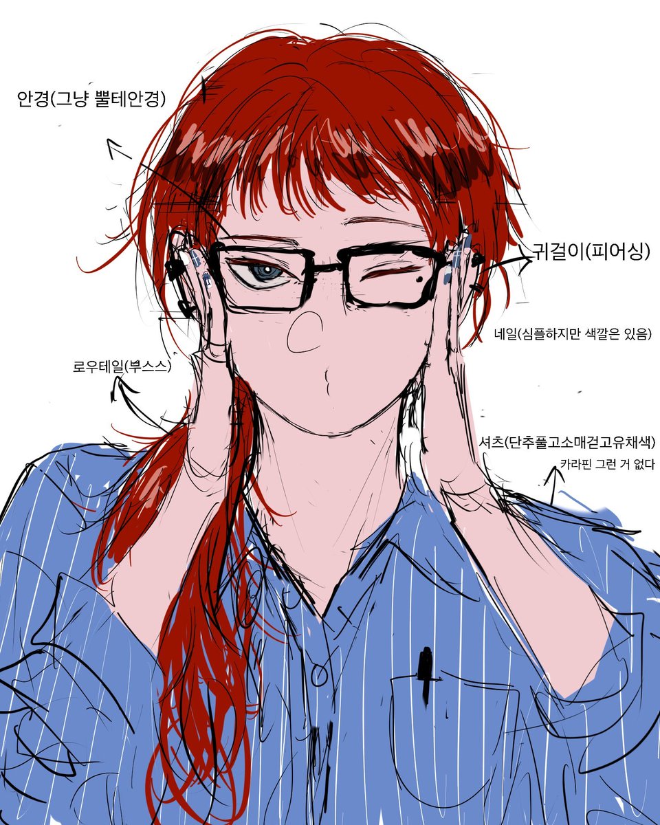 jasujeong2's tweet photo. 캐릭터끼리 꾸밈요소?를 교환(근데 키워드만 가져가고 캐해에 맞춰 변형)하는 것도 꽤나 재밌네요... https://t.co/6p41AZQpHe