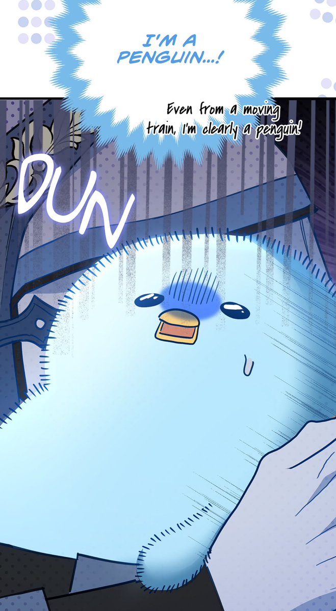 wateurnim's tweet photo. lol she’s so hopeful that she got reincarnated as the fl but turns out she’s A PENGUIN 🐧 https://t.co/qWFqlVyciv