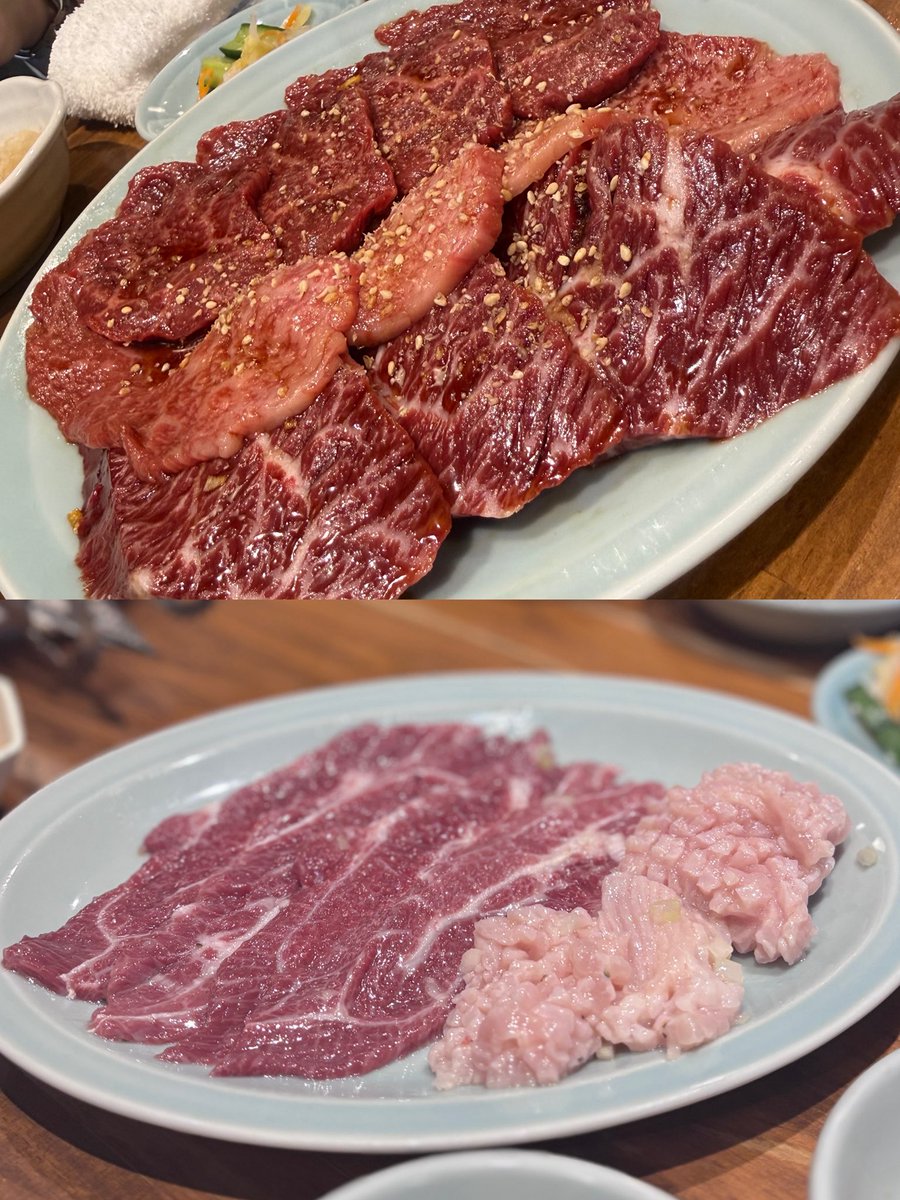 KWSK514's tweet photo. 昨年10月以来の さわいし🥩✨
https://t.co/Xs61phY3hA
17時からコースがスタート！

ウルテ刺し、センマイ刺し
牛タン、ハラミ、レバー
サガリ、シンシン、ランプ
ホルモン6腫
キムチ、カクテキ、オイキムチ
牛タンカレー、冷麺、アイス

何を食べても美味しくて大満足♪
次回のコース予約は一年後😳 https://t.co/6K97TM6ZnF