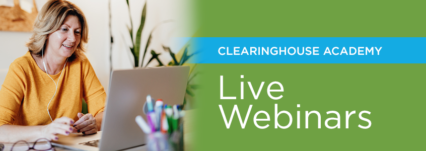 NSClearinghouse's tweet photo. August is around the corner, and while we may be entering the last stretch of summer, don't let these live #webinars slip by!

Next month's featured topics:
☀️ Enrollment Reporting
☀️ FVT/GE
☀️ StudentTracker

Secure your spot today 👉 https://t.co/fNQZSVvEQ7 https://t.co/srh1HbroaI