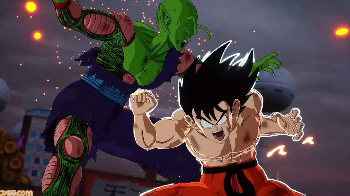 famitsu's tweet photo. 『ドラゴンボール Sparking! ZERO』限界超突破DLC“NEO”が7月30日に配信決定。30体以上の新規プレイアブルキャラが登場
https://t.co/Usm6pIxhGE

映画『超サイヤ人だ孫悟空』の超サイヤ人に近い状態の孫悟空や、排球拳を使う天津飯、チチなどが公開。ソロモード“限界超突破への道”の詳細も判明。 https://t.co/Iwgh34eKTE