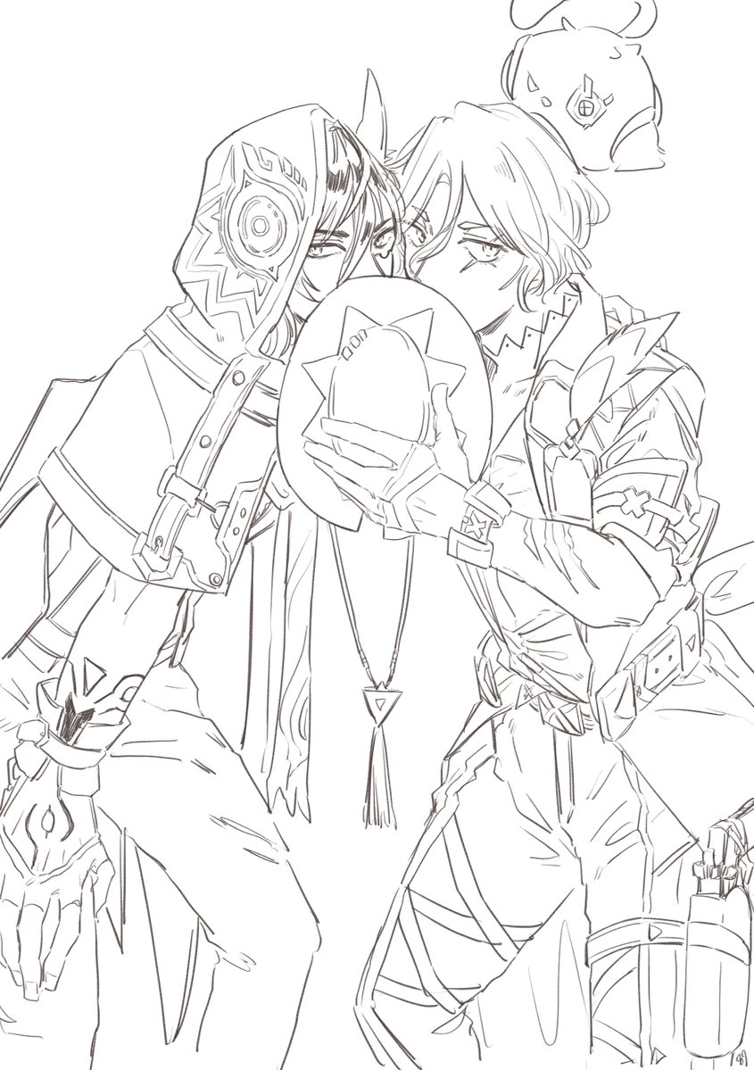 2514ev's tweet photo. ﾎﾖｹﾞのキャラを描けと脅されたので描きました https://t.co/9nJfpRB5Pu