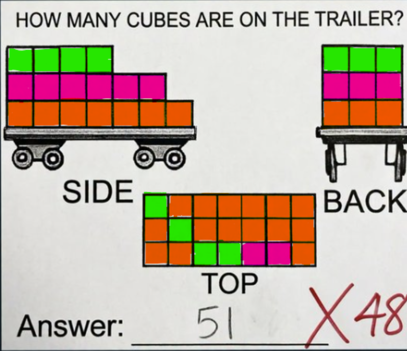 dej4nd's tweet photo. @BigSpaceD @eLJanglez @MensHumor True. It can be only 31. So anything between 31 and 51. Here I corrected my picture to show version with only 31 cubes. https://t.co/5BP87SLYI4