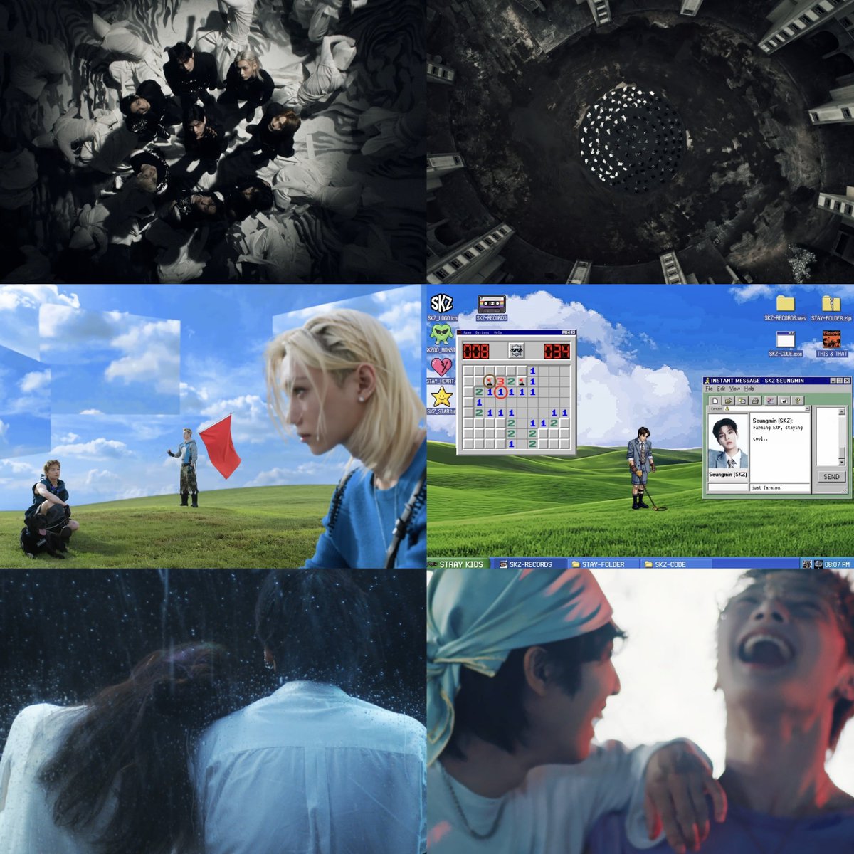 skzstaryy's tweet photo. the fact that these 3 concepts are all from one album is insane https://t.co/jStm1SJlkG