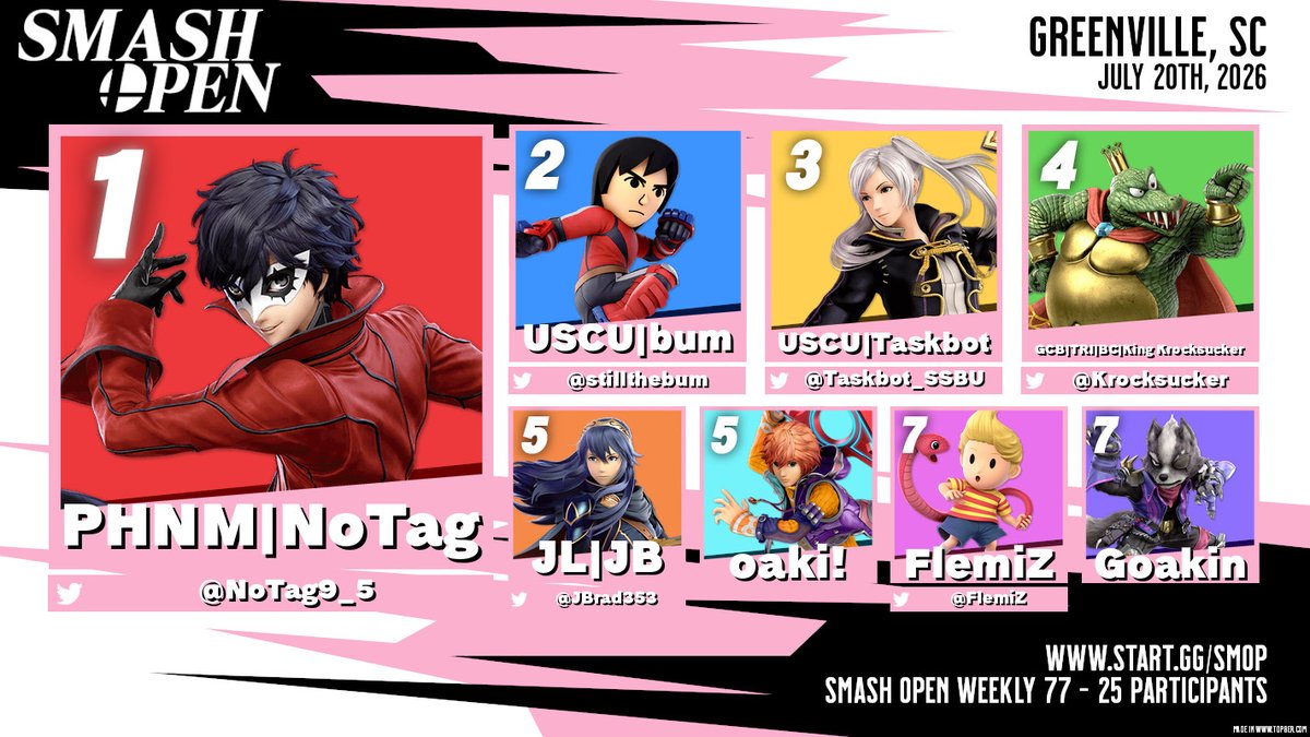 Smash Open tweet media