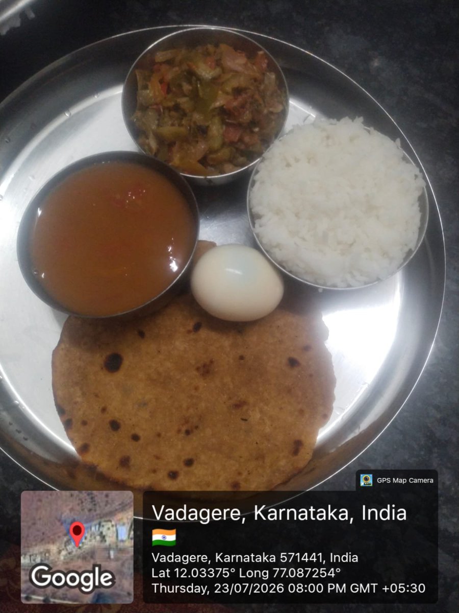 KRCRS_684's tweet photo. Dinner 23.07.26 krcrs 684
Vadagere Yelandur Tq.
Chamarajanagra  Dist https://t.co/OhjWk8TdIn
